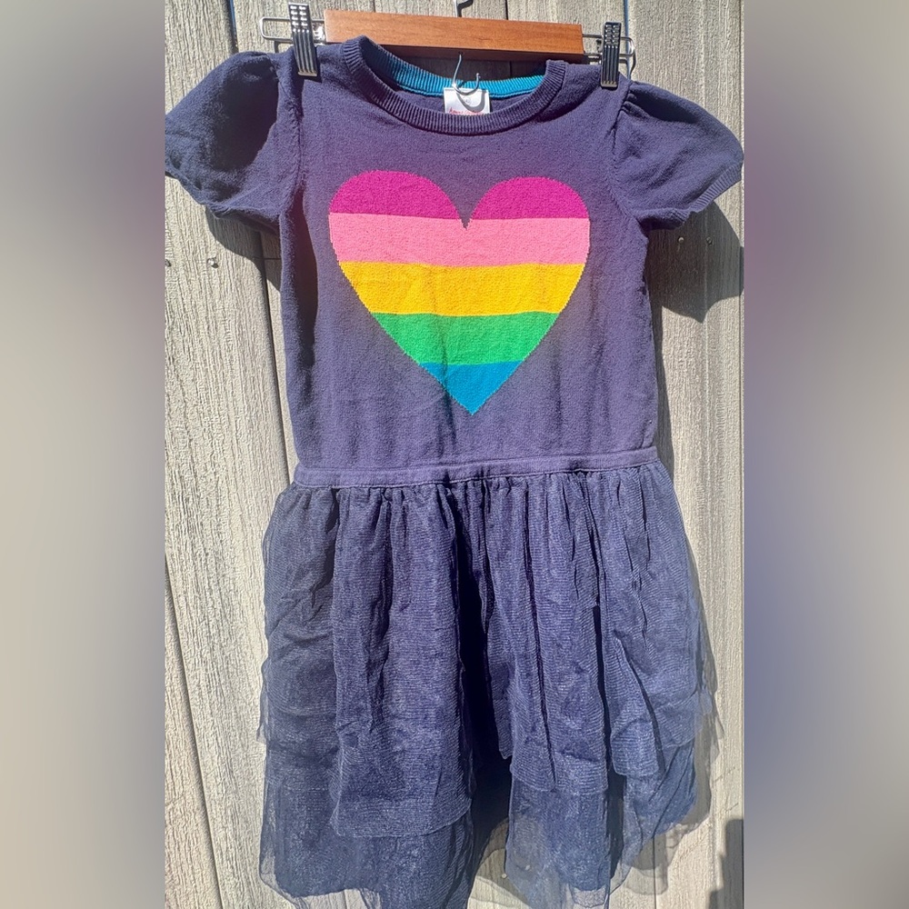 HANNA ANDERSON GIRLS SIZE 140 (10) KNIT SKIRT DRESS